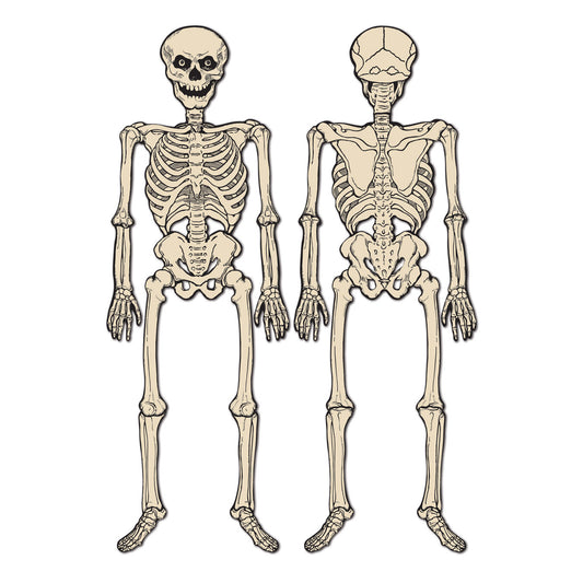 Vintage Halloween: Jointed Skeleton (4'3")