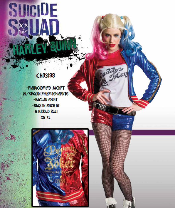 Women's Cosplay Harley Quinn Costume