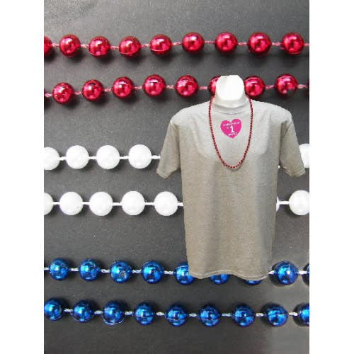 Bag Of Beads (120 Count) - Red/White/Blue