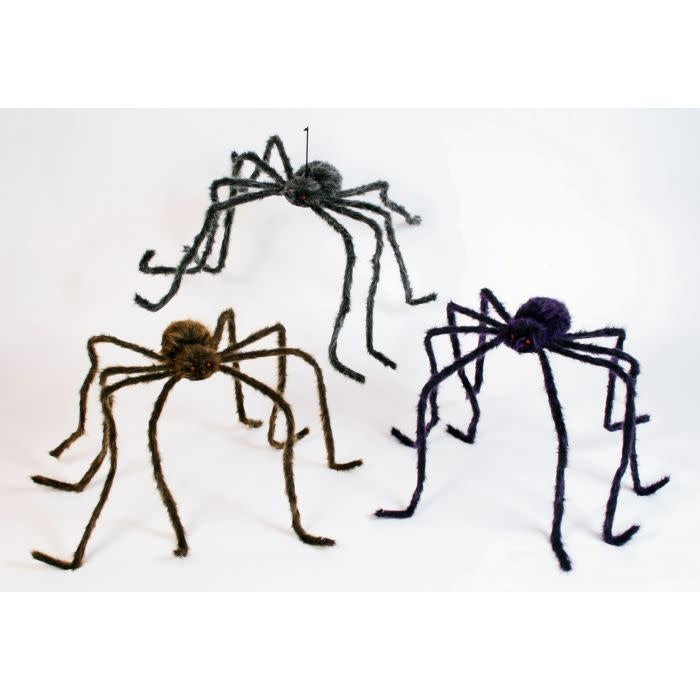 90" Posable Spider Halloween Decoration