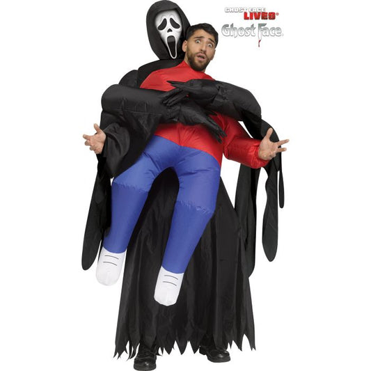 Adult Inflatable Carry Me Ghostface Costume - One Size