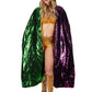 Mardi Gras Sequin Cape