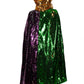 Mardi Gras Sequin Cape