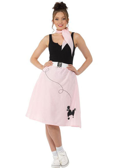 Poodle Skirt & Necktie Combo