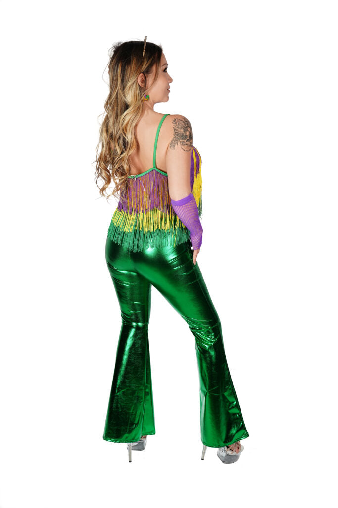 Shiny Flare Pants