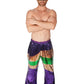Mardi Gras Sequin Bell Bottom Pants