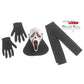Adult Splatter Face Ghost Face - One Size