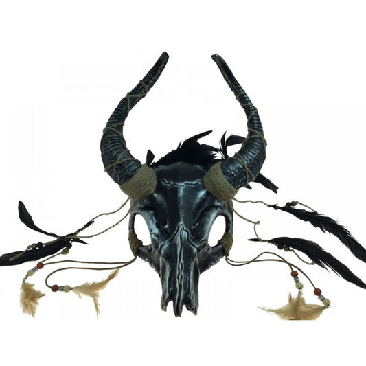 Ancestral Demon Mask w/ Horns