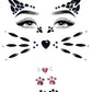 Face Jewels Sticker: Animal