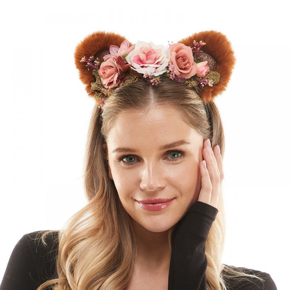 Animal Fairy Headband - Brown