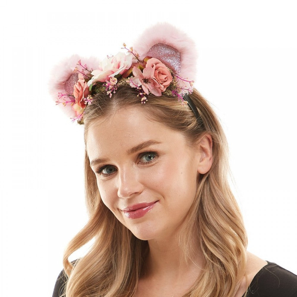 Animal Fairy Headband - White