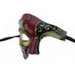 Baroque Music Masquerade Mask - Red & Black
