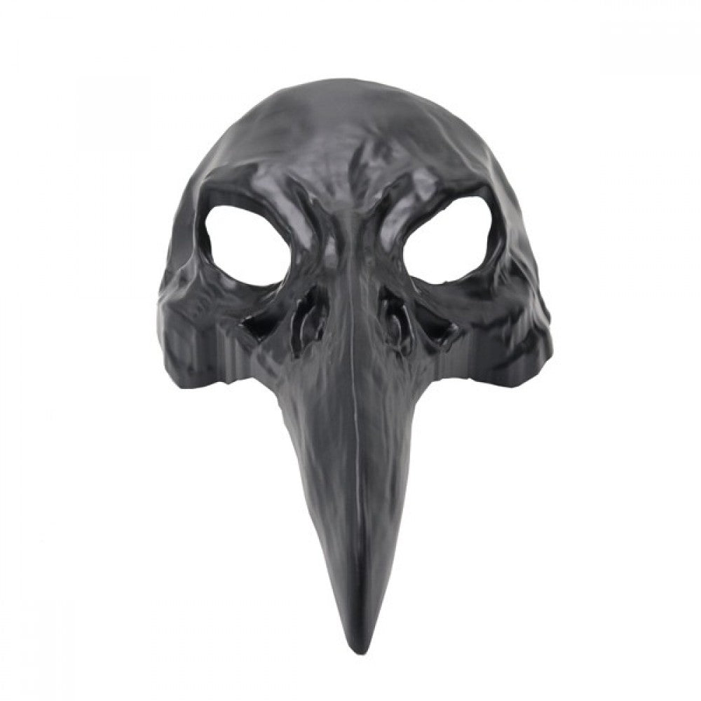 Black Plague Doctor Masquerade Mask