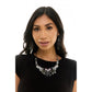 Black Skeleton Hands Necklace