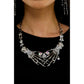 Black Skeleton Hands Necklace