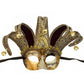 Venetian Jester Half Mask