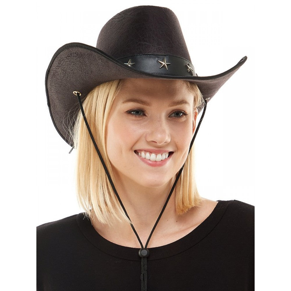 Black Western Cowboy Hat