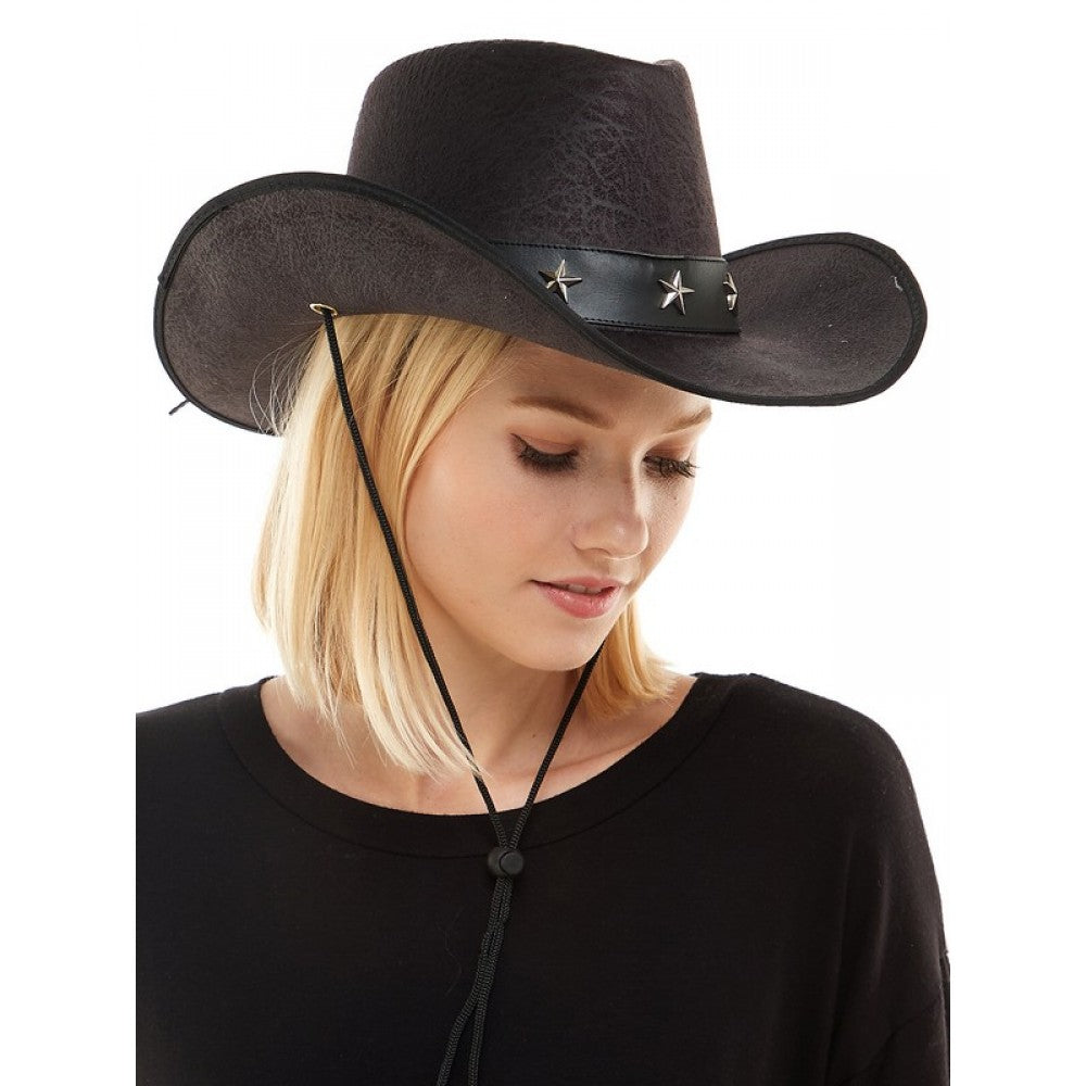 Black Western Cowboy Hat