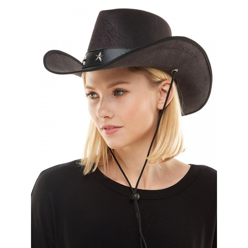 Black Western Cowboy Hat