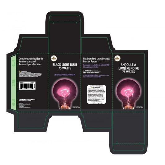Blacklight Bulb 75 watt