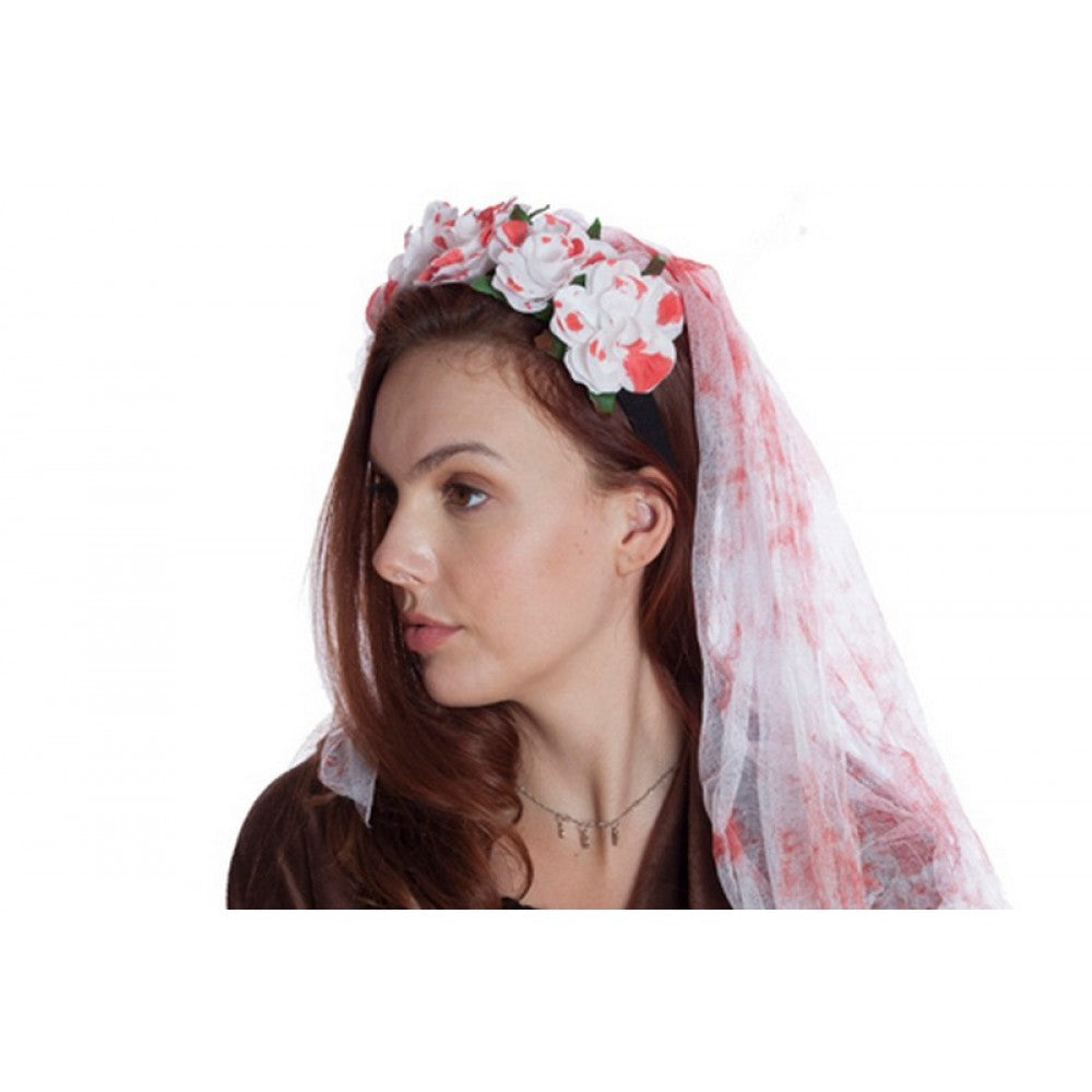 Bloody Flower Headband