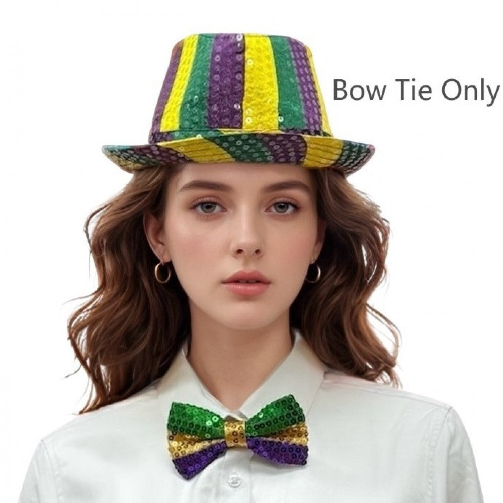 Bowtie - Mardi Gras Sequin
