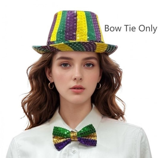 Bowtie - Mardi Gras Sequin