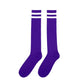 COLOR POP!: Knee High Striped Socks
