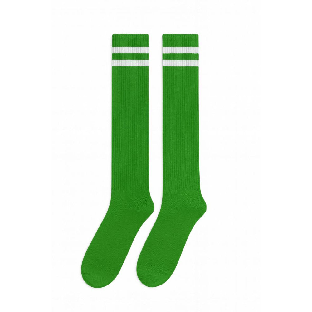 COLOR POP!: Knee High Striped Socks