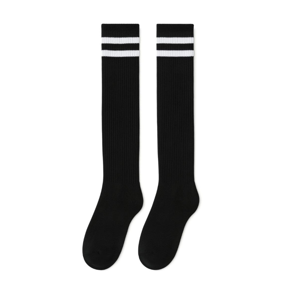 COLOR POP!: Knee High Striped Socks
