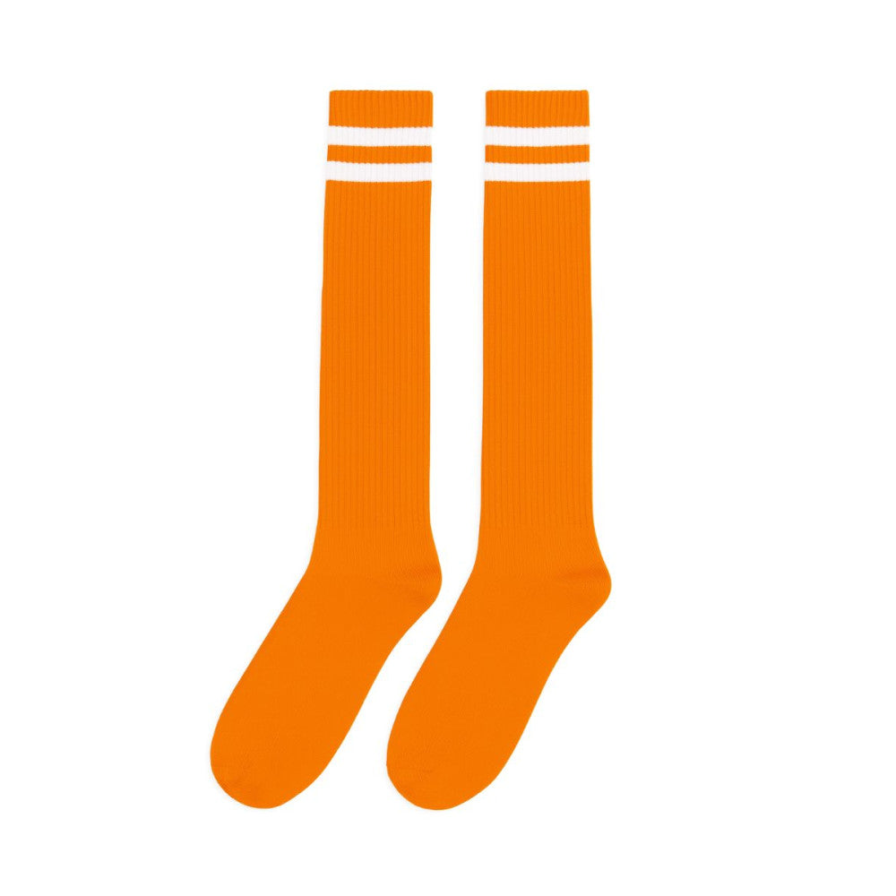 COLOR POP!: Knee High Striped Socks