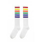 COLOR POP!: Knee High Striped Socks