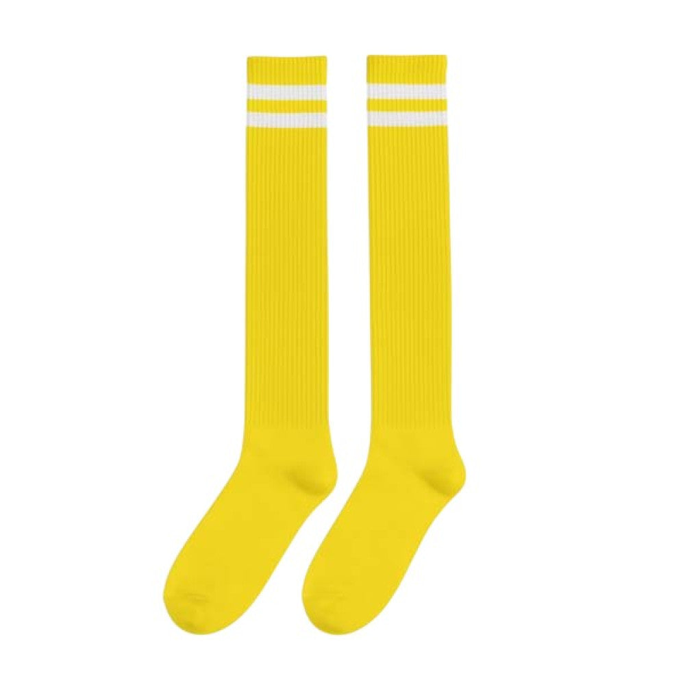 COLOR POP!: Knee High Striped Socks