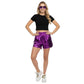 COLOR POP!: Metallic Shorts