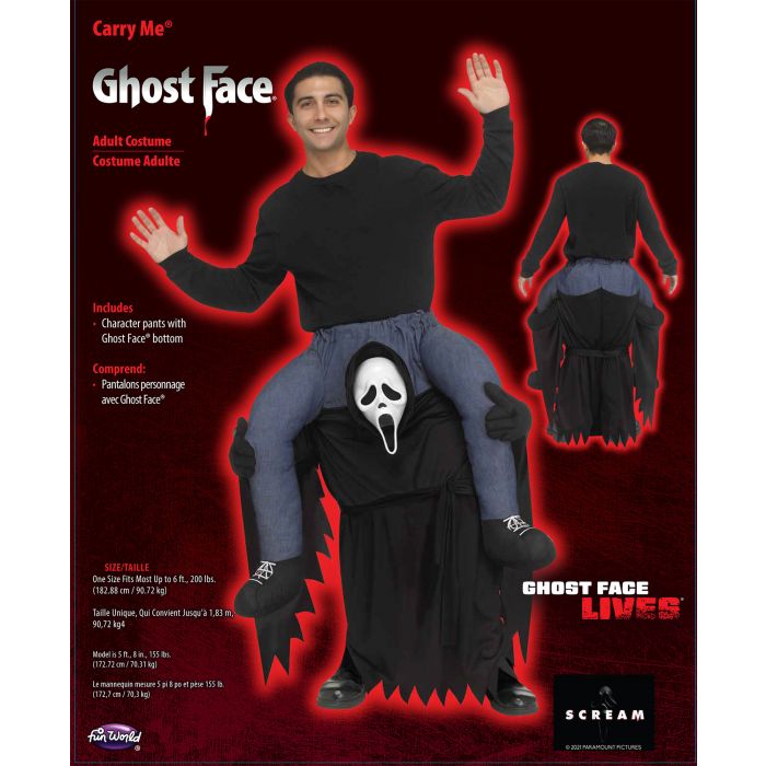 Carry Me Ghost Face - Adult