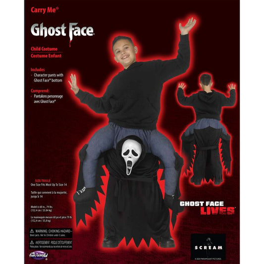 Carry Me Ghost Face - Child