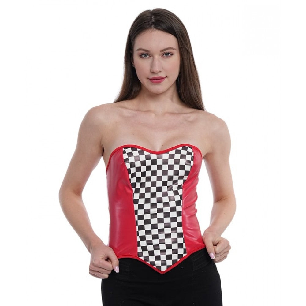 Checkered Corset - O/S