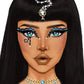 Face Jewels Sticker: Cleopatra