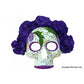D.O.D. Embroidery Skull Mask - Purple