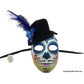 Day of the Dead Full Mask w/ Flowers