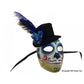 Day of the Dead Full Mask w/ Flowers