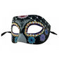 Day of the Dead Mask w/ Bat - Black