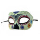 Day of the Dead Mask w/ Bat - White