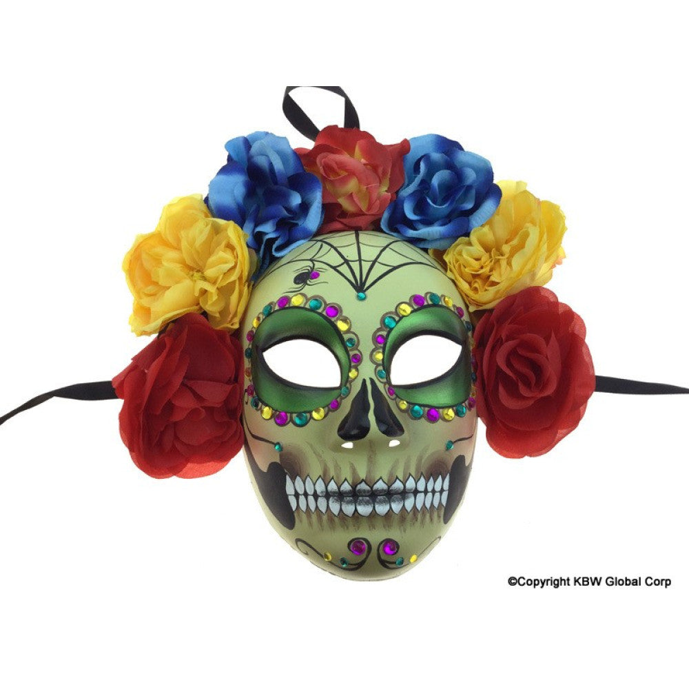 Day of the Dead W/Flowers