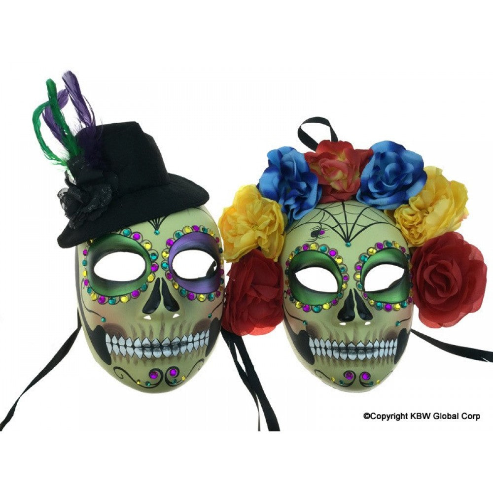 Day of the Dead W/Flowers