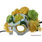 Day of the Dead Yellow Flower Mask