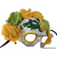 Day of the Dead Yellow Flower Mask