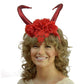 Demon Horn Headband - Red