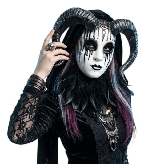 Demon Queen Horned Mask