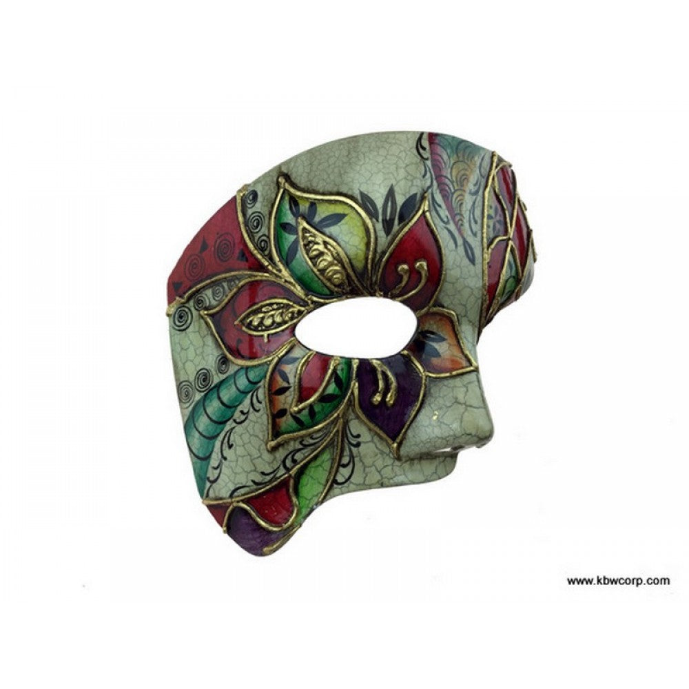 European Venetian Phantom Mask - Red
